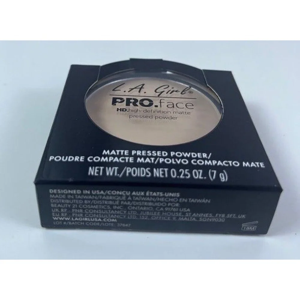 L.A. Girl PRO.face HD Matte Pressed Powder 0.25 Oz Control Oil Buildable